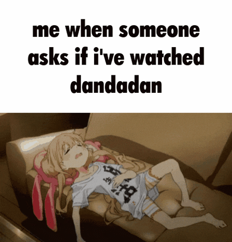 Sleepy Okarun GIF