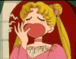 Sleepy Yawn GIF