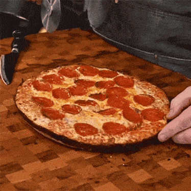 Slicing A Pizza The Hungry Hussey GIF