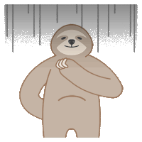 Sloth Animal Sticker