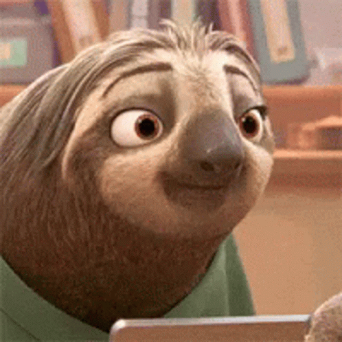 Sloth Happy GIF. This 498 x 498 animated GIF is part of our sloth zootopia collection. Related themes include happy, smile. Created by kgentil39. View the…