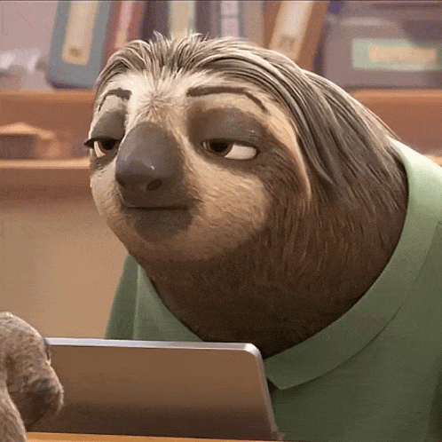 Sloth Smile Slow GIF. This 498 x 498 animated GIF is part of our sloth zootopia collection. Related themes include happy. Created by AleZilla. View the…