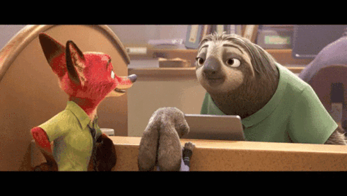 Sloth Zootopia GIF. This 498 x 281 animated GIF is part of our sloth zootopia collection. Created by gonzalex21. View the original animation, share it, or…