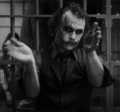 Slow Clap Joker GIF