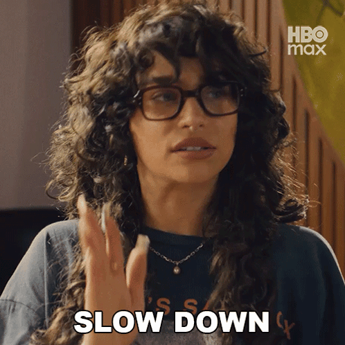 Slow Down And Take A Breath Tallulah GIF