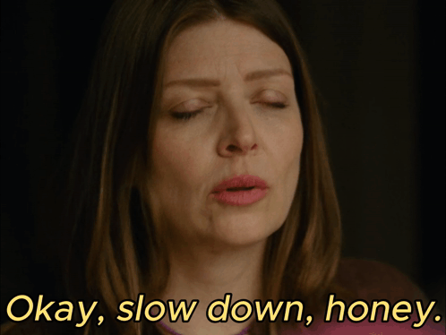Slow Down I Saw The Tv Glow GIF