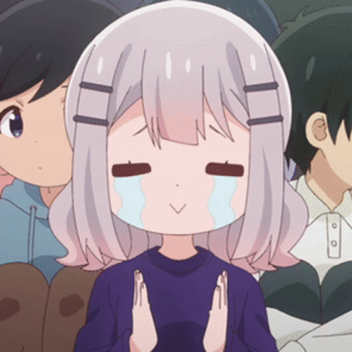 Slow Loop Anime Cry GIF