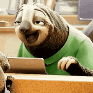 Slow Slow GIF. This 320 x 320 animated GIF is part of our sloth zootopia collection. Created by RoksaLanaUa. View the original animation, share it, or…