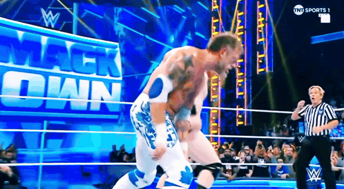 Smackdown 2023 GIF. This 498 x 274 animated GIF is part of our edge wrestling collection. Created by BROKENUSMANWWE. View the original animation, share it…