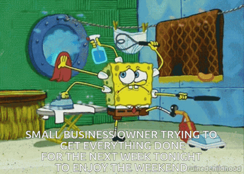 Small Business Multitasking GIF