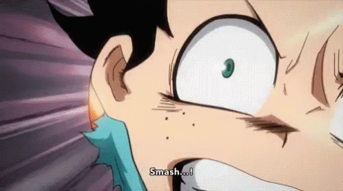 Smash My Hero Academia GIF