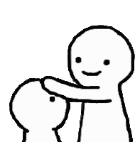 Smile Hugs Sticker