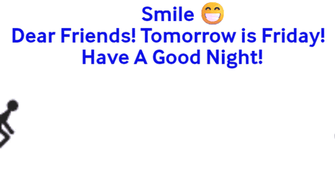 Smile Tomorrow Is Friday GIF