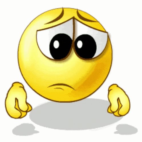 Smiley Face Sad GIF