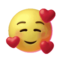 Smiley Love Sticker