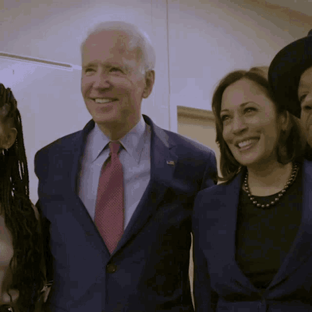 Smiling Joe Biden GIF