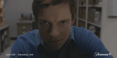 Smirking Dexter Morgan GIF