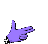 Smoke Hand Sticker
