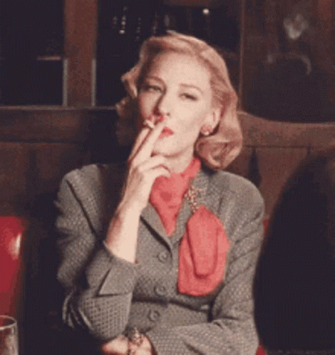 Smoking Blow Smoke GIF
