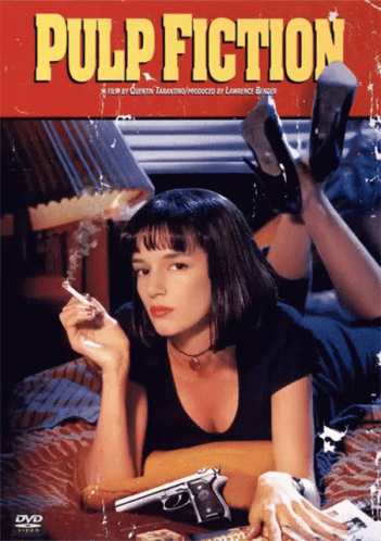 Smoking Pulp Fiction GIF