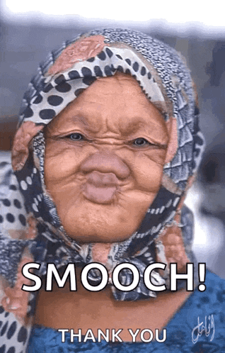 Smooch Blow Kiss GIF