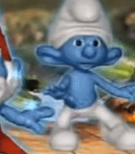 Smurfs Dance Party Smurf GIF