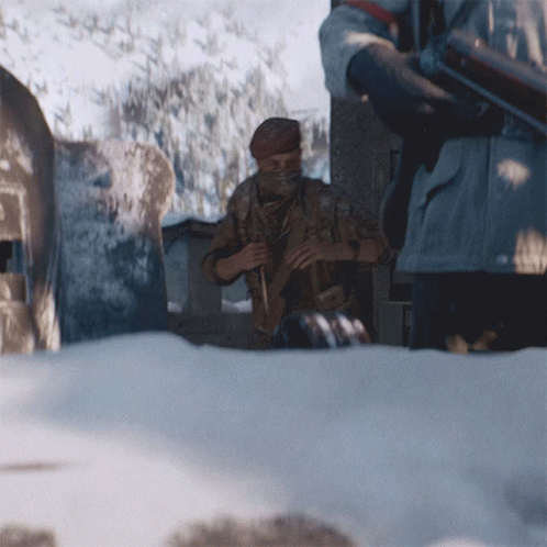 Sneaking Behind Call Of Duty GIF. This 498 x 498 animated GIF is part of our sneaking up on someone collection. Related themes include call of duty. Created…