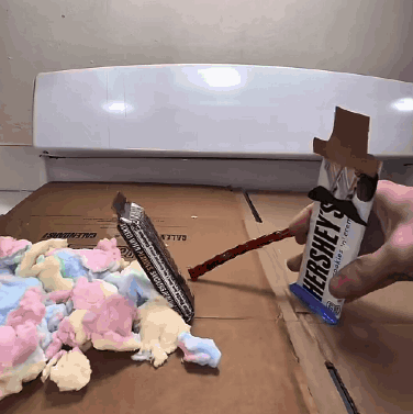 Snicker Cotton Candy GIF
