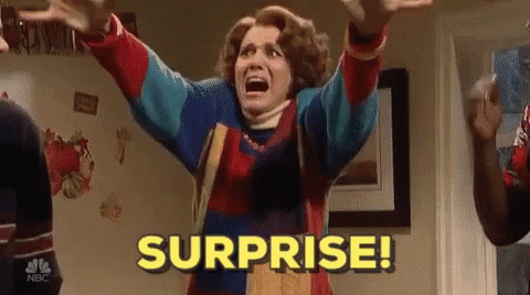Snl Surprise GIF. This 480 x 268 animated GIF is part of our surprise bitch collection. Related themes include surprise. View the original animation, share…