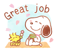 Snoopy Sticker