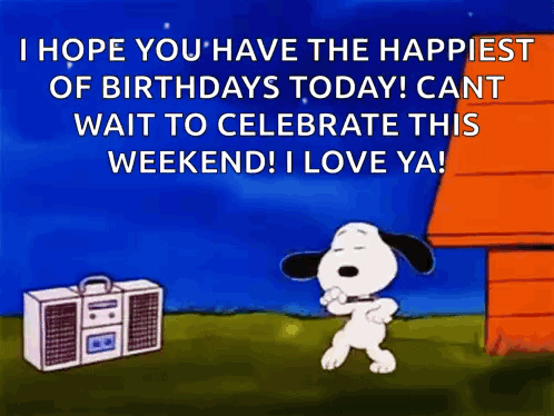Snoopy Dancing Snoopy Dance GIF