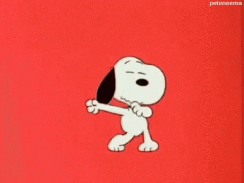 Snoopy Dancing GIF