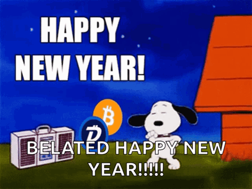 Snoopy Happynewyear GIF