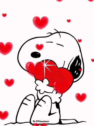 Snoopy Love GIF