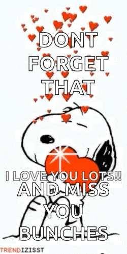 Snoopy Love GIF