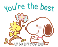 Snoopy Sticker