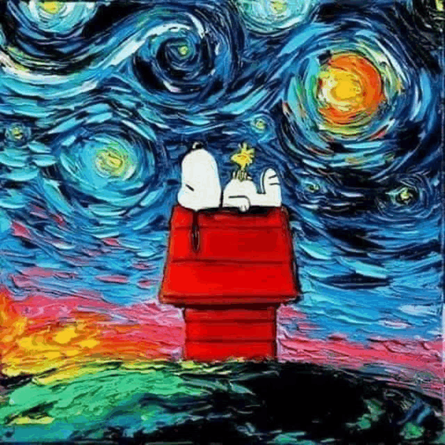 Snoopy Snow Meme