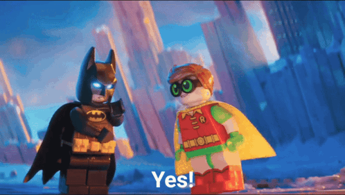 Snoopywing Lego Batman And Robin GIF