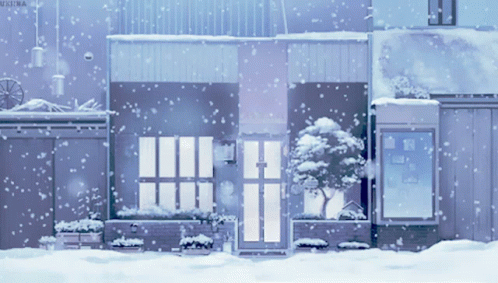 Snow Anime GIF
