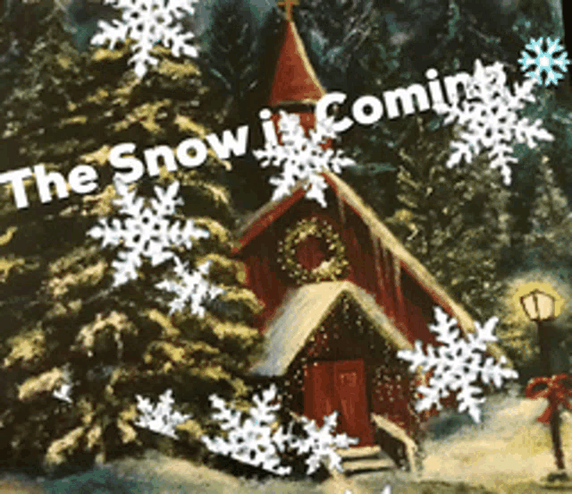Snow Falling GIF