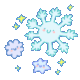 Snow Sticker