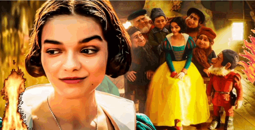Snow White Live Action GIF