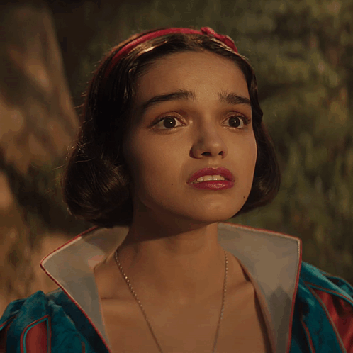 Snow White Scared GIF