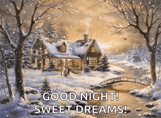 Snowfall House GIF