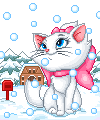 Snowing Snowfall Sticker