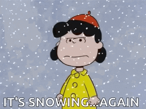 Snowing Winter GIF