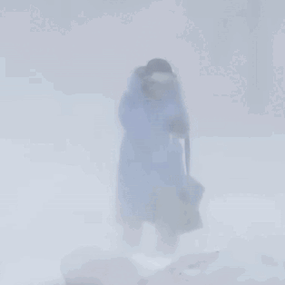 Snowy Snow Blowing GIF
