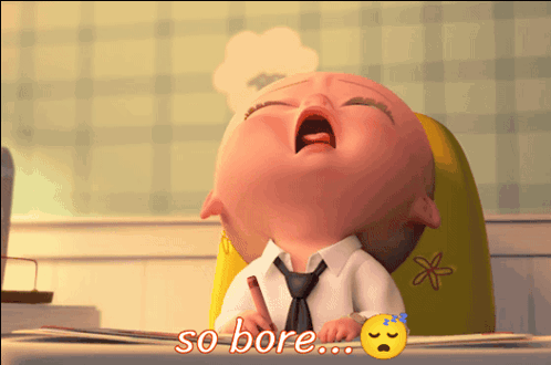 So Bore Boring GIF