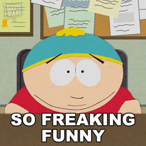 So Freaking Funny Eric Cartman GIF