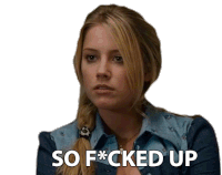 So Fricked Up So Messed Up Sticker